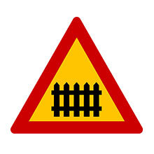 Greece_Traffic_Sign_Level_Crossing_With_Gates