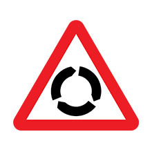 UK Traffic Sign Roundabout