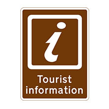 UK Traffic Sign Tourist Information Point
