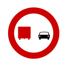 Greece_Traffic_Sign_No_Overtaking_by_Lorries