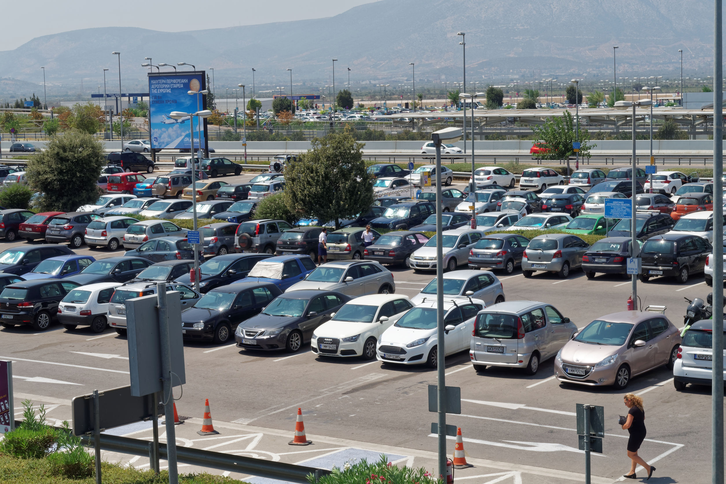 Greece Parking Lot