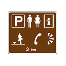Ireland_Traffic_Sign_Advance_Sign_for_Facilities_in_Lay_bay