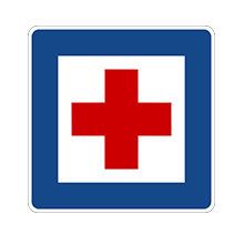 Germany_Traffic_Sign_First_Aid_or_Hospital