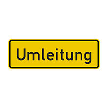 Germany_Traffic_Sign_Diversion_Sign